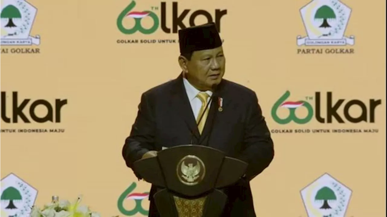 Prabowo: Bukan Anti, Tapi Jangan Terlalu Dengerkan Konsultan Asing