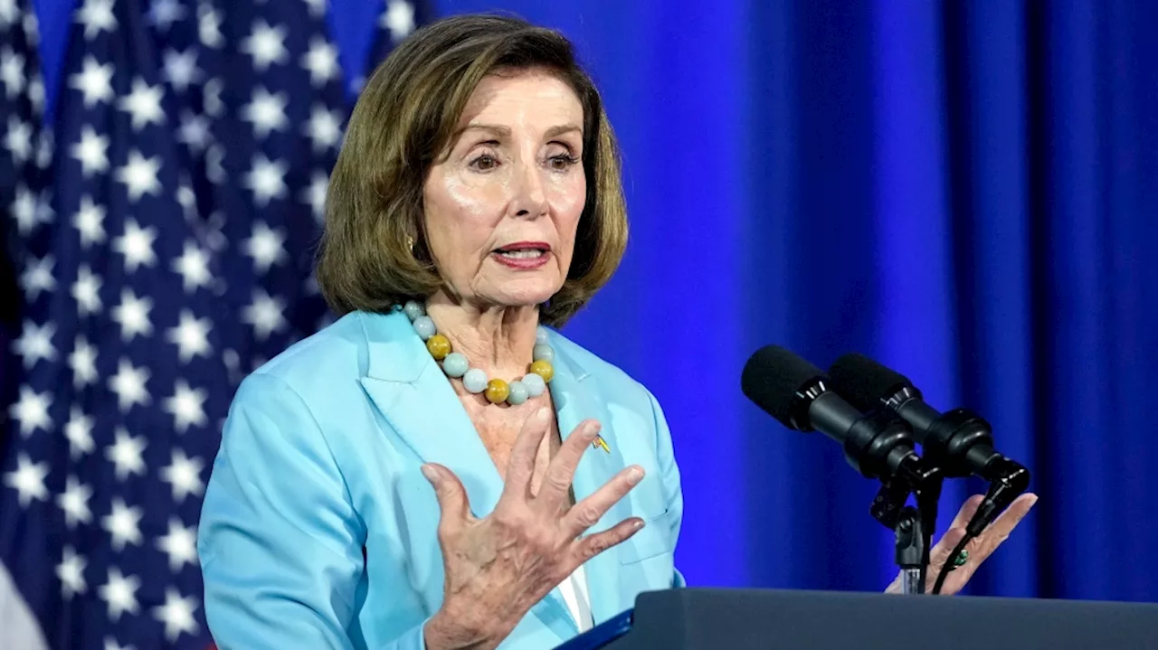 Former U.S. House Speaker Nancy Pelosi hospitalized after sustaining injury