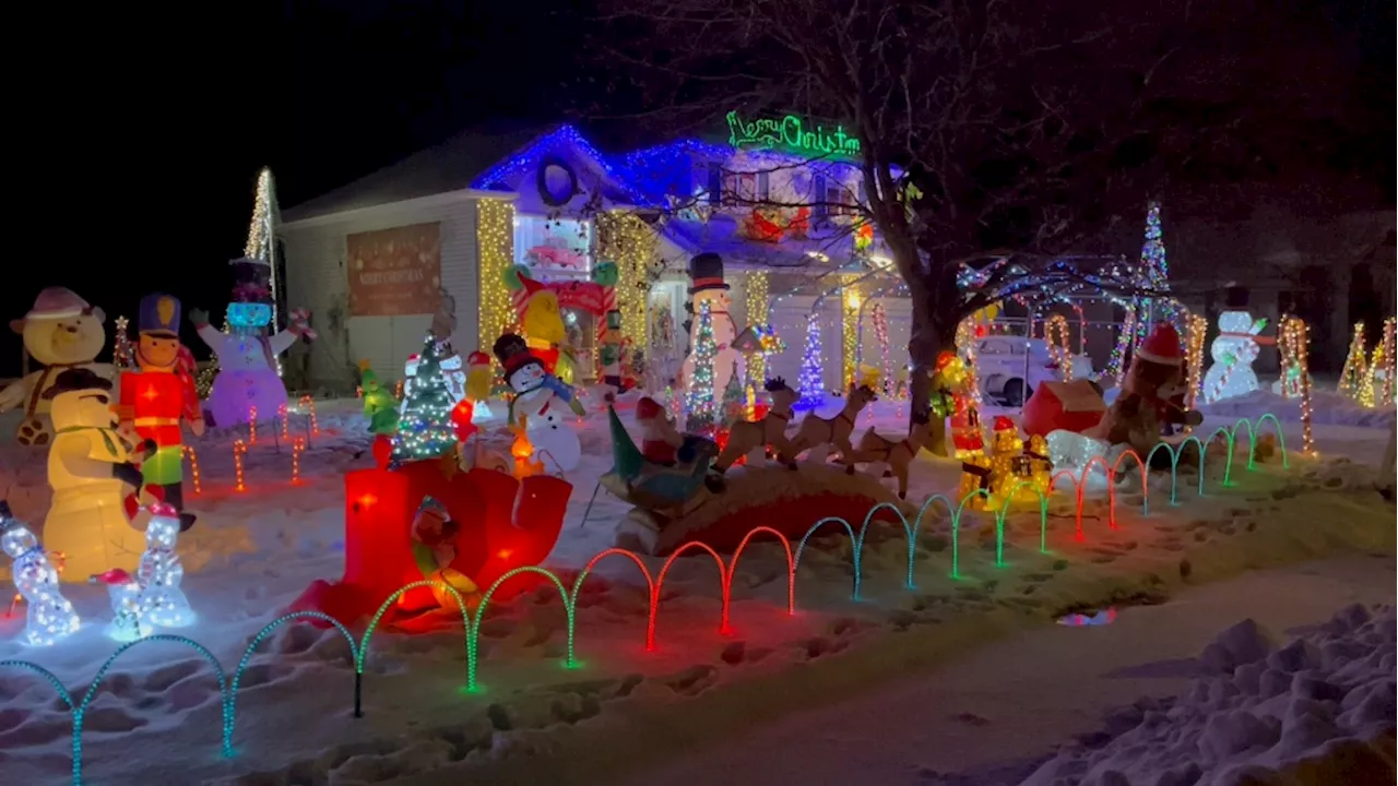 Rockland family lights up the night to support CHEO