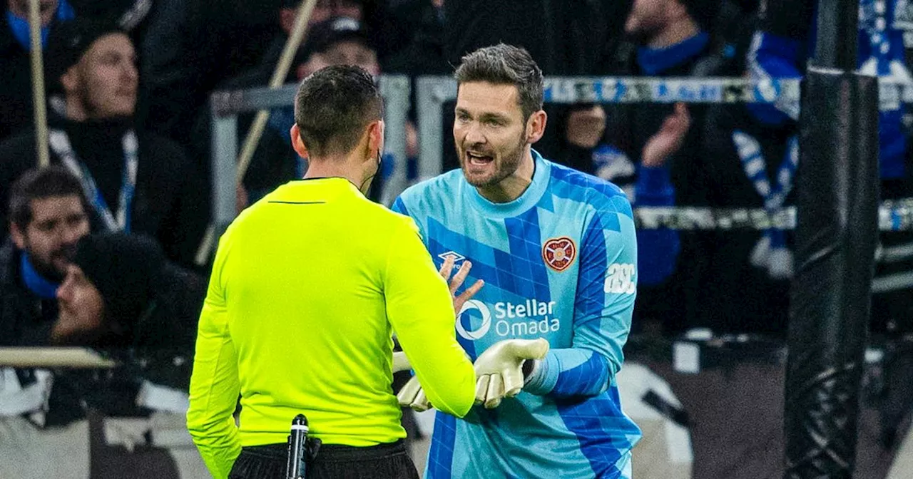 Craig Gordon admits Hearts penalty protest risked further punishment