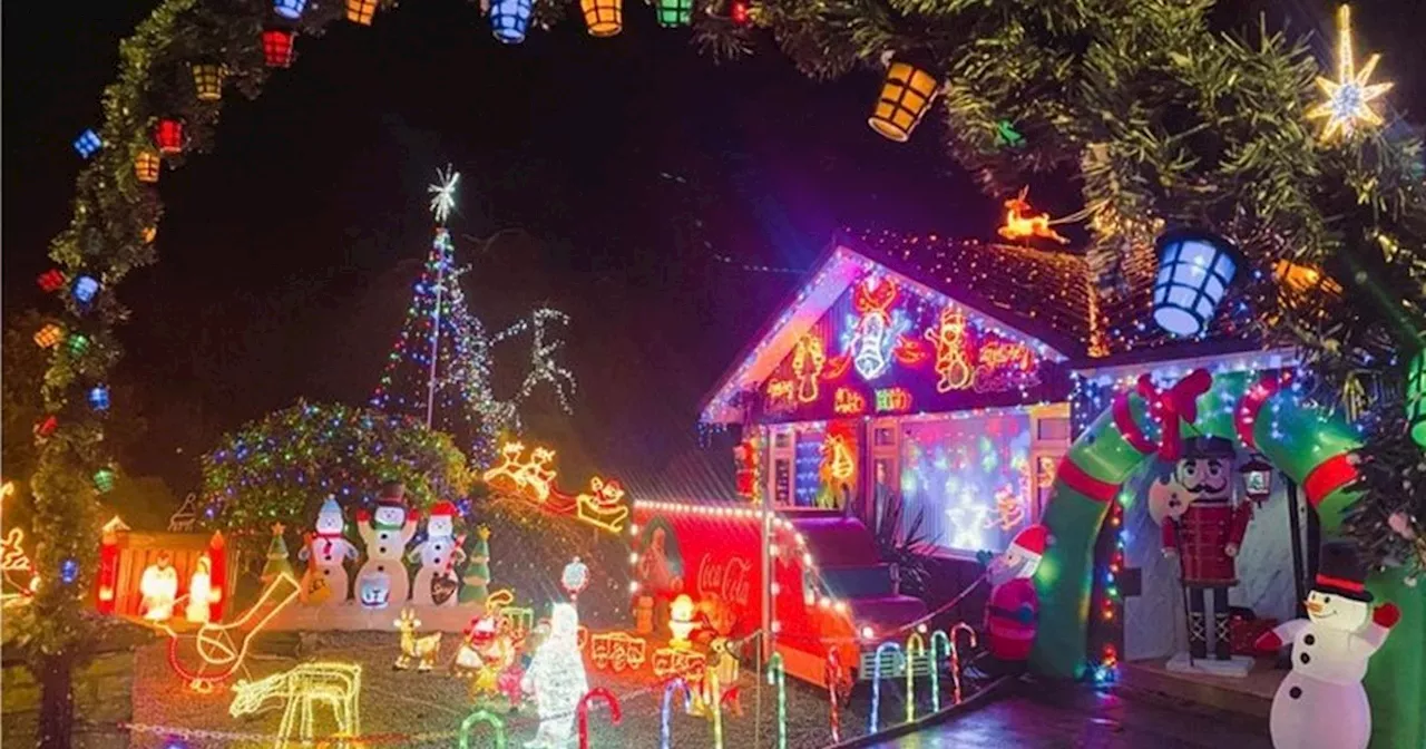 Dumfriesshire family turn home into a winter wonderland