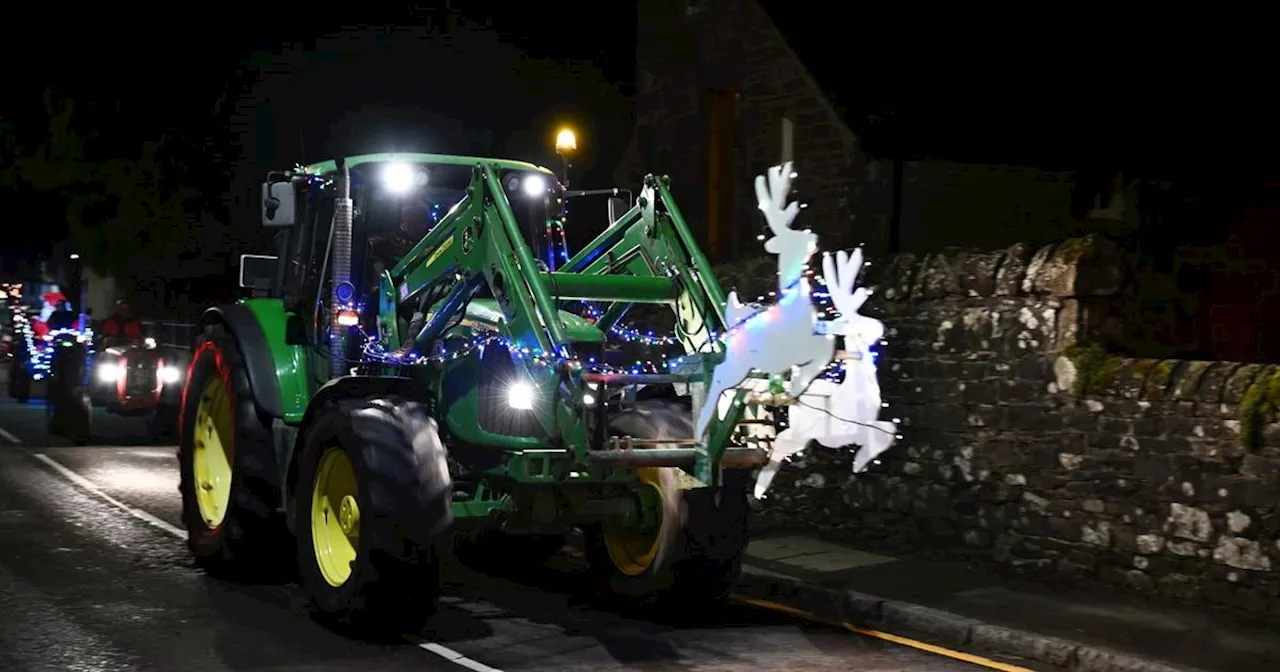 Festive Stirling tractor run raises five-figure sum for heart charity