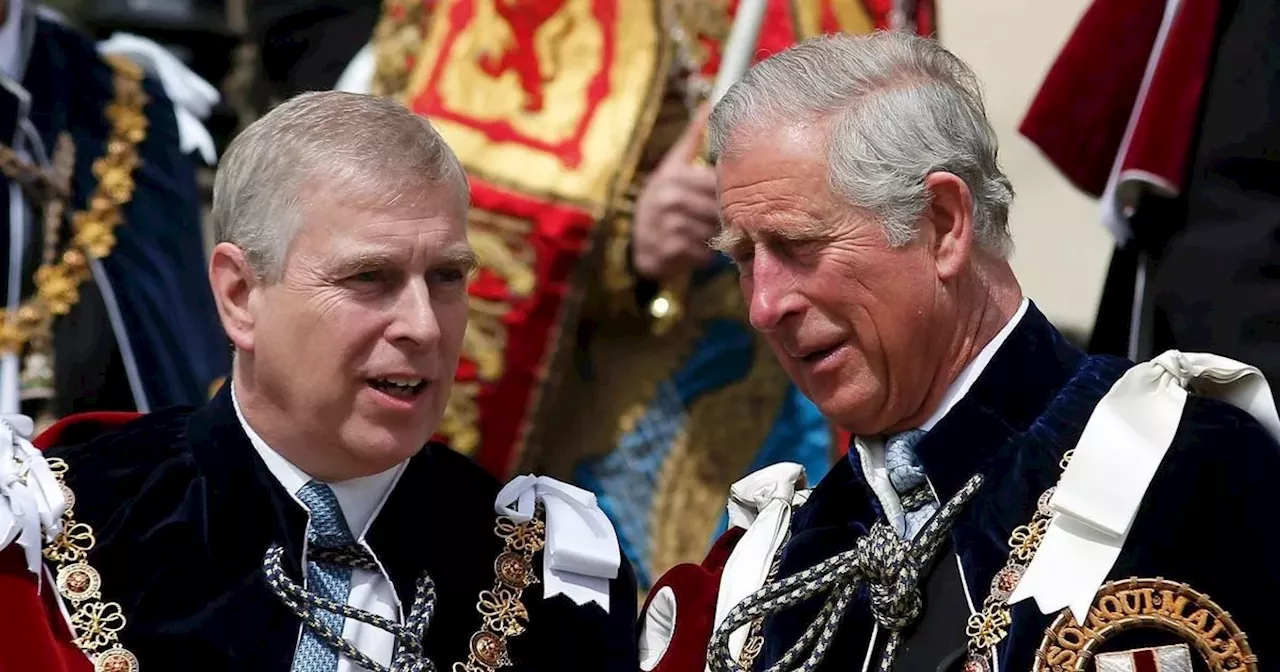 King Charles 'desperate' to get Prince Andrew back in fold but two royals don't agree