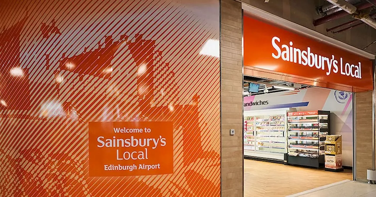 Sainsbury's opens first ever airport store in Edinburgh following major revamp