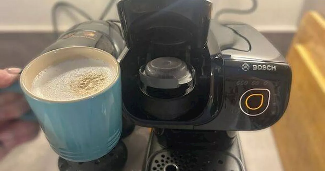 'The Tassimo coffee machine saved me hundreds - it tastes exactly like a Costa'