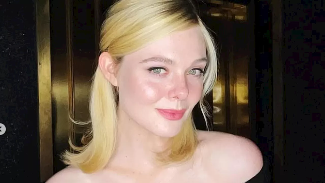 Elle Fanning reveals celebrity crush who's in his 50s adding her beau gave her a 'hall pass' to bed...