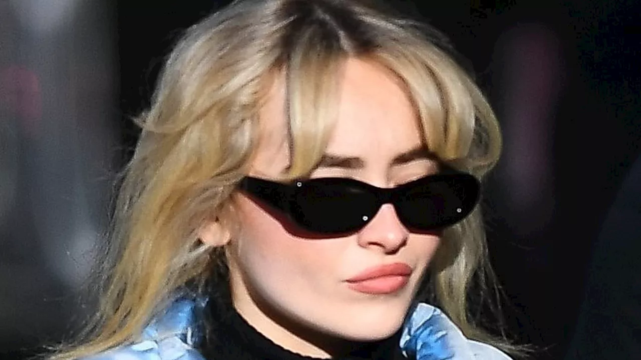 Sabrina Carpenter bundles up in puffer jacket and jeans in NYC after Netflix Christmas special...