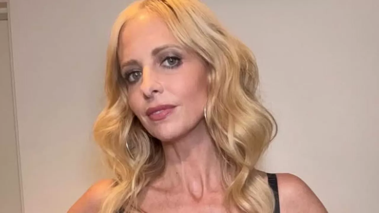 Sarah Michelle Gellar worries fans with lingerie top photos while some argue she could 'still kick...