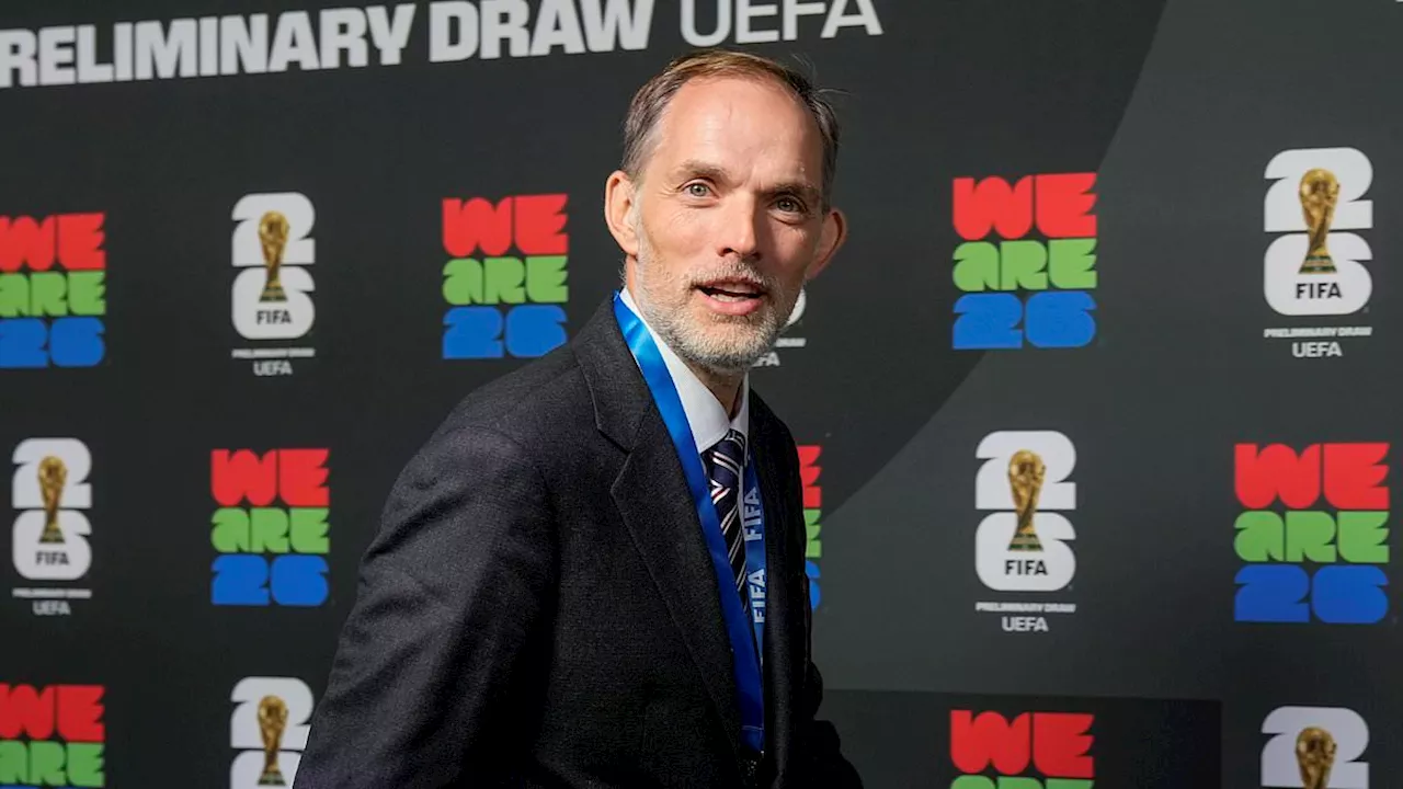 England discover their 2026 World Cup qualifying opponents on new manager Thomas Tuchel's first...