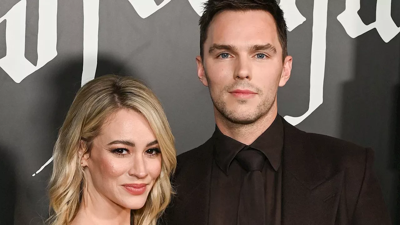 Nicholas Hoult and Bryana Holly make red carpet debut after SEVEN years together amid marriage...