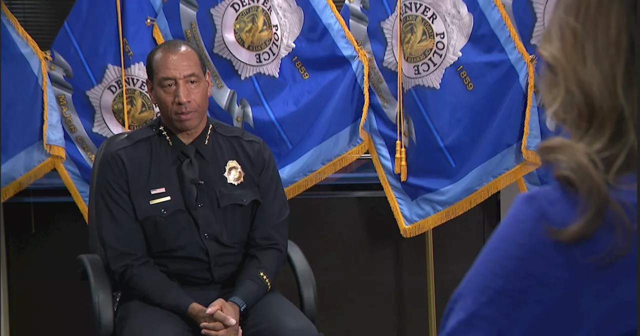 Denver Police Chief Ron Thomas discusses policy change after traffic stops drop nearly 50% since May