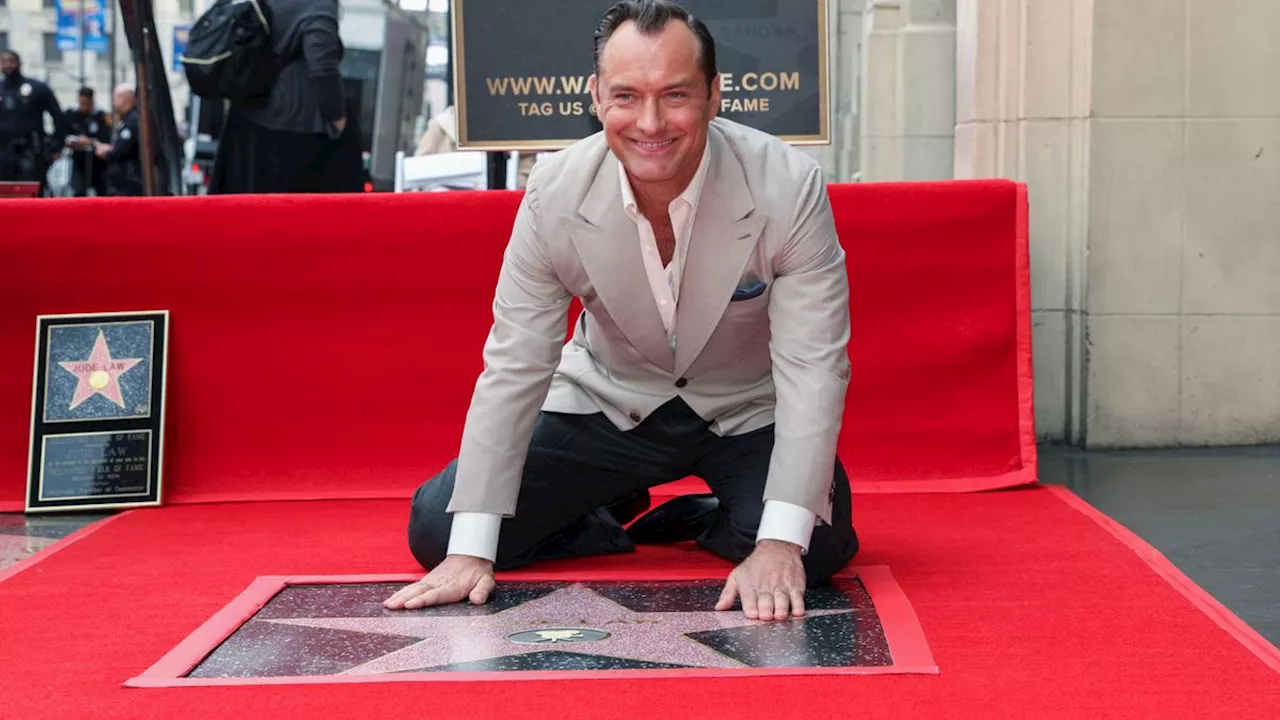 Ehrung in Hollywood: Jude Law hat jetzt einen Stern auf dem »Walk of Fame«