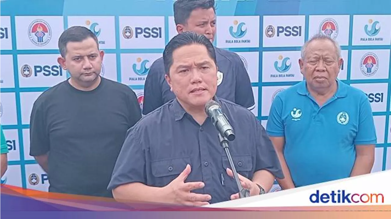 Erick Thohir Targetkan Timnas Indonesia Tahan Imbang Vietnam di Piala AFF