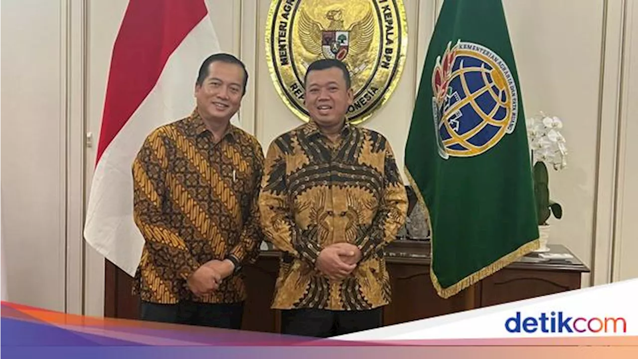 Lalu Iqbal Temui Menteri ATR Bahas RTRW dan Pengembangan KEK Mandalika