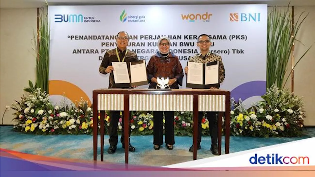 Dukung Swasembada Gula 2028, BNI Gandeng SGN Salurkan KUR ke Petani Tebu