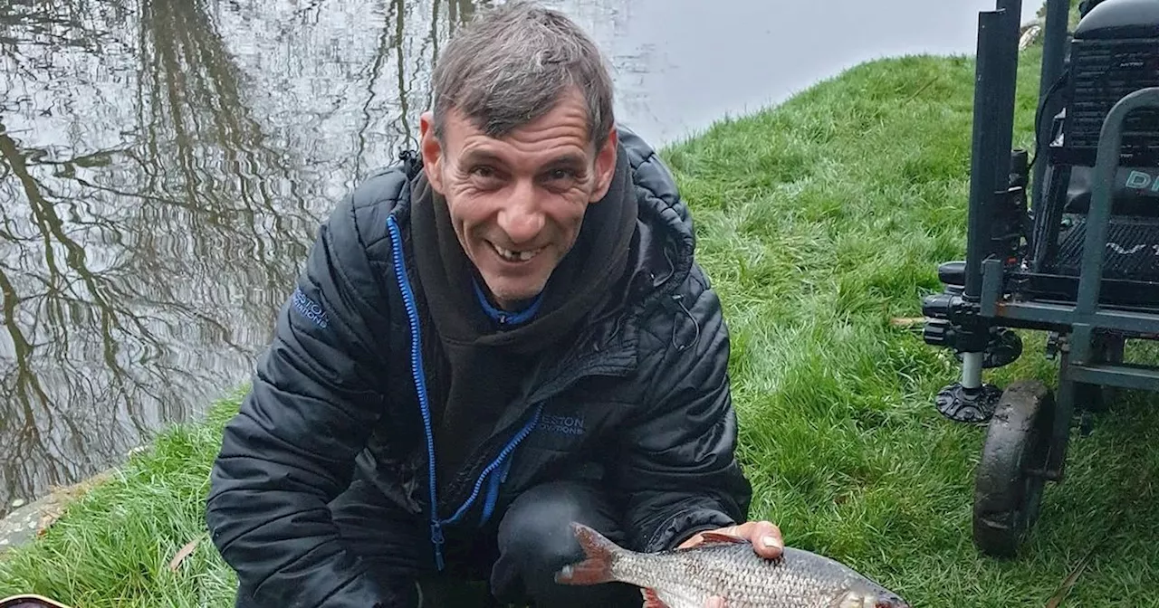 Storm Darragh can't keep anglers away from Carr Mill Dam