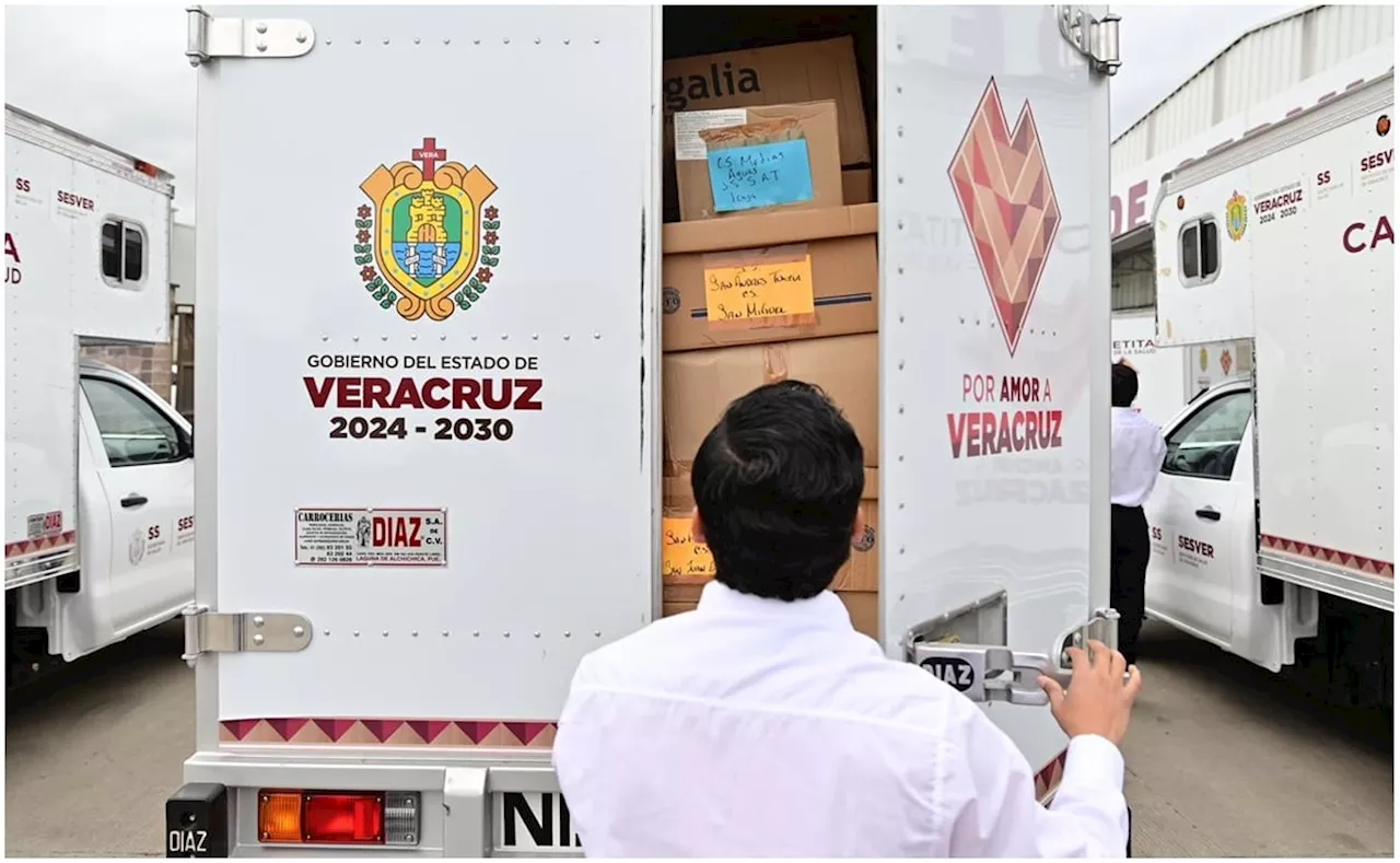 Veracruz pone en marcha el programa “Camionetitas de la Salud”; busca distribuir medicamentos en zonas de difícil acceso