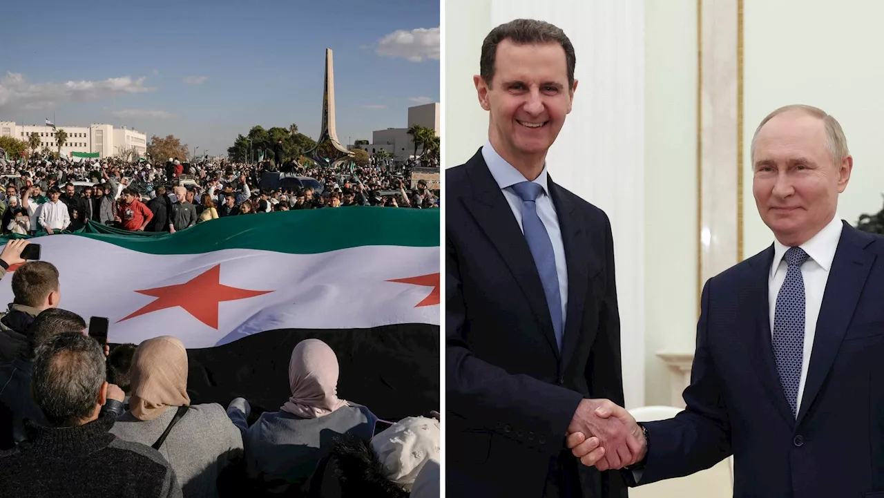al-Assads sista timmar innan Moskvaflykten