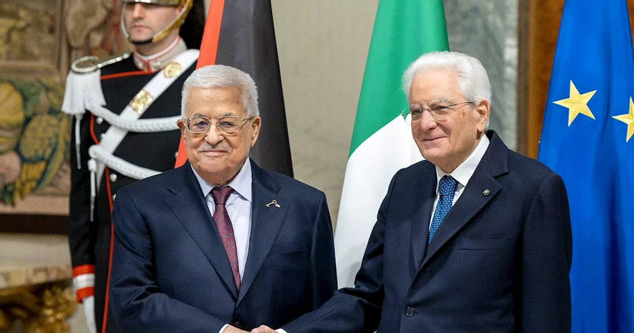 Mattarella incontra Abu Mazen: “Violenza inaccettabile a Gaza”