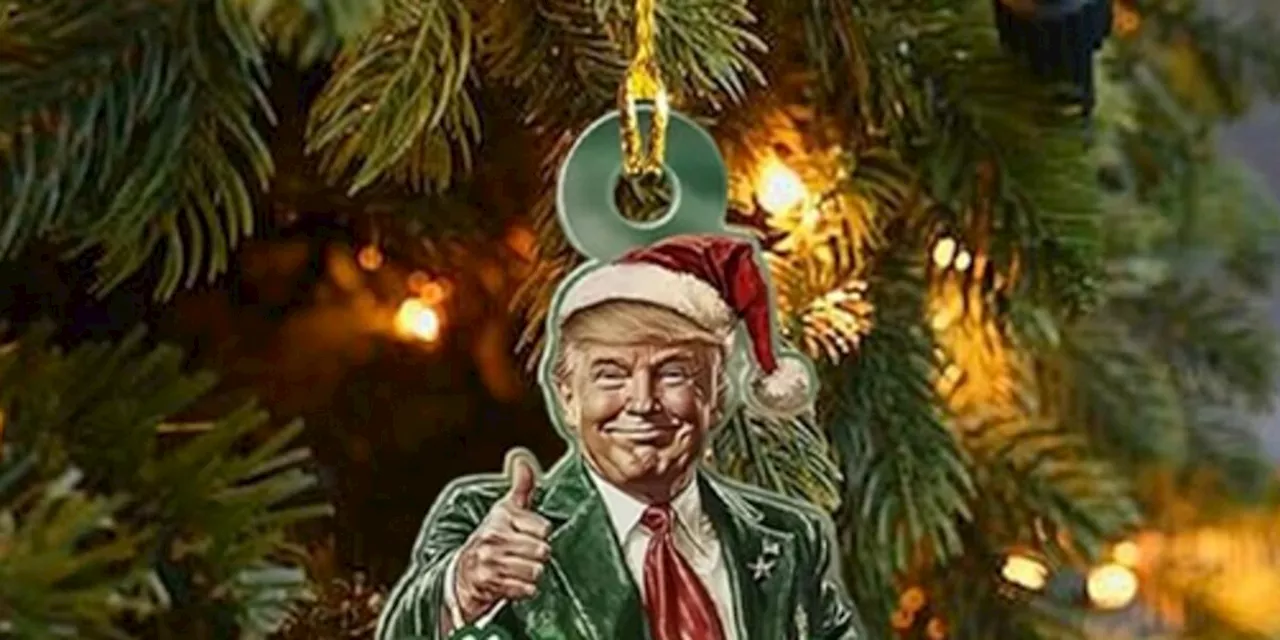 Wie Donald Trump jetzt mit Parfum und Weihnachtsschmuck ordentlich Kasse macht