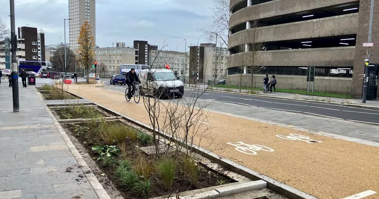 A walk down Glasgow's newest 'Avenues' street as work continues