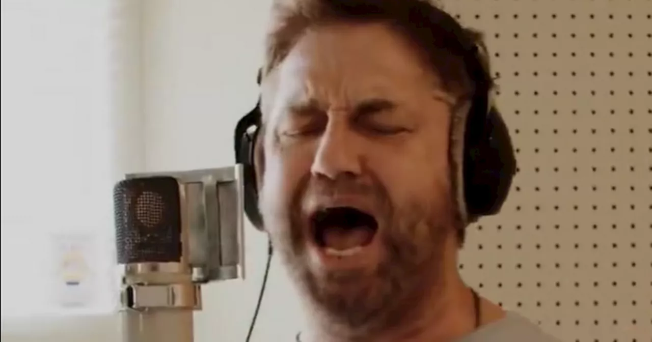 Paisley star Gerard Butler sings amazing Christmas ballad in new festive movie