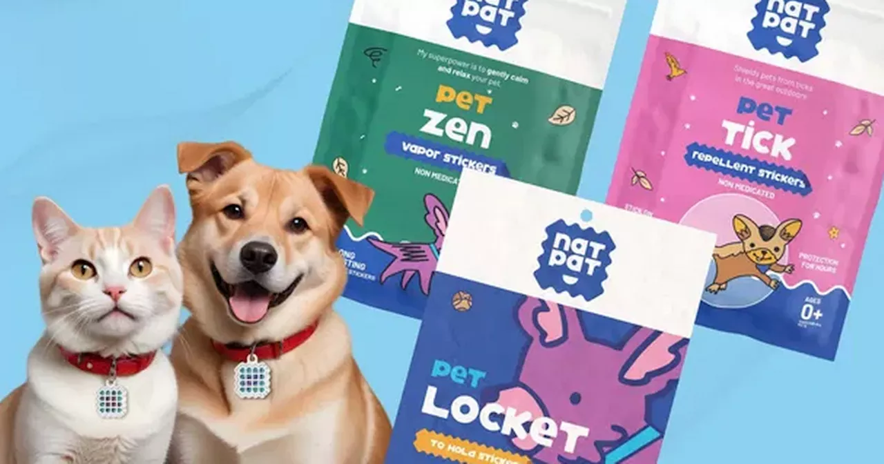 Pet owners turn to tick repellent stickers as a natural alternative to chemicals