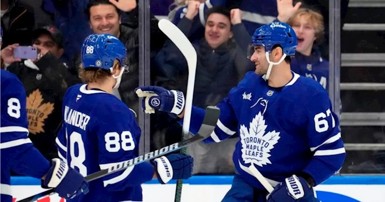 Maple Leafs hang on for 3-2 win over Ducks