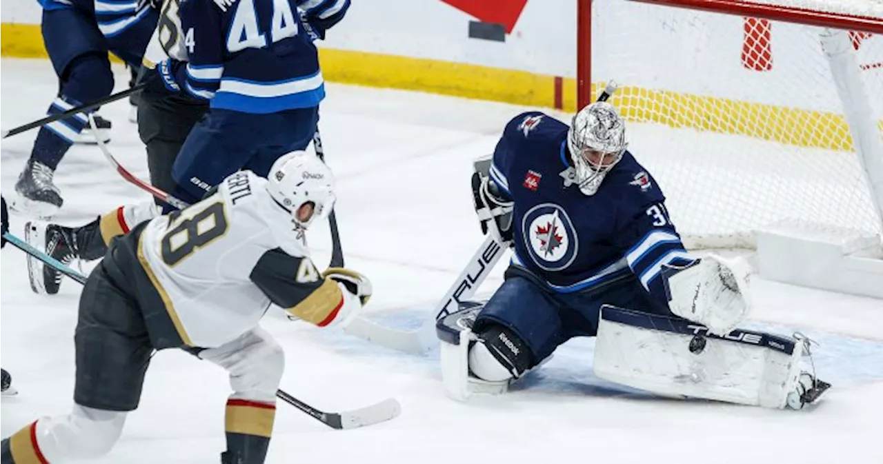 Winnipeg Jets blow late lead, lose 3-2 in OT to Vegas