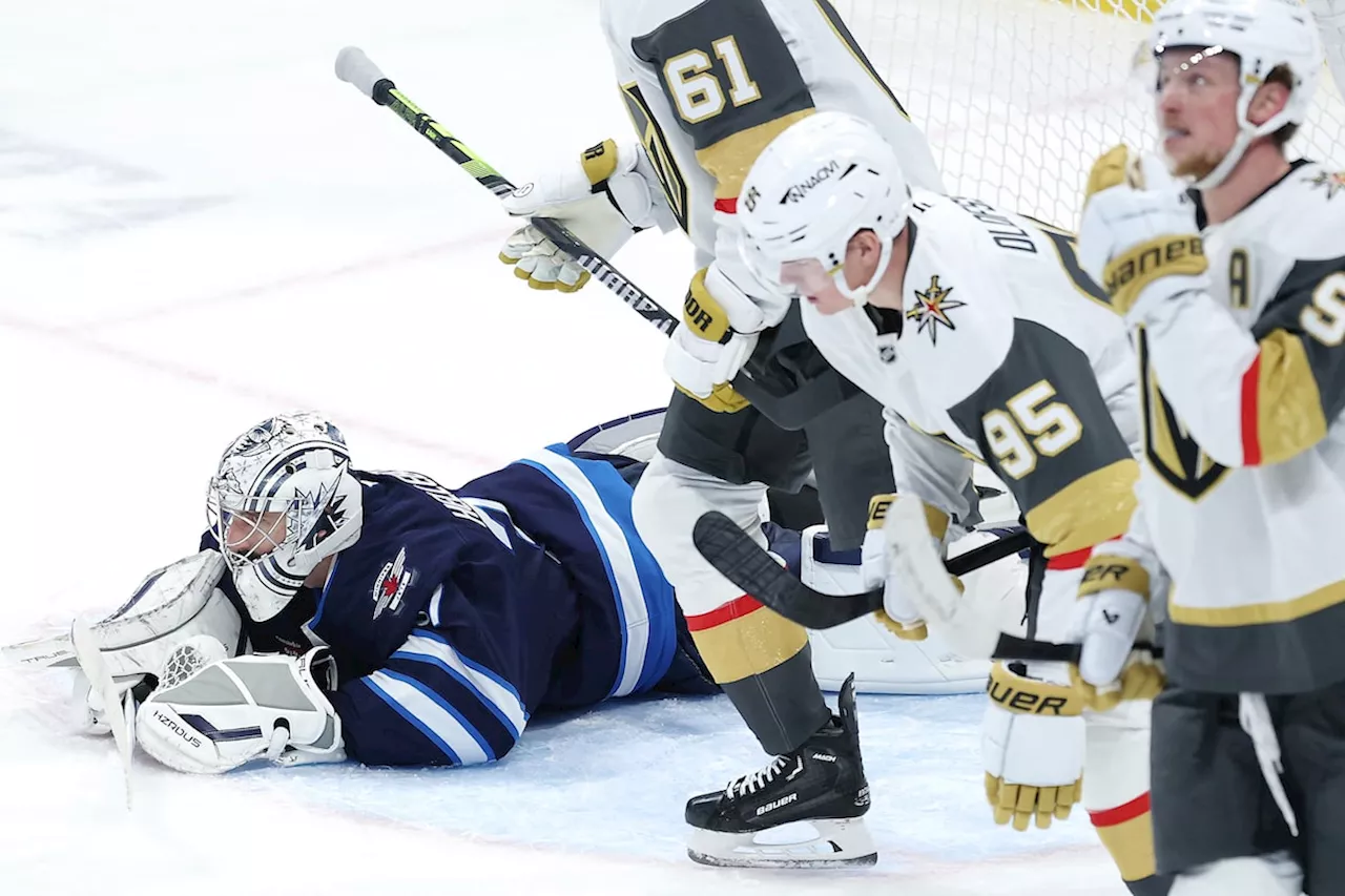 Jets blow lead late in third period and fall to Golden Knights in overtime