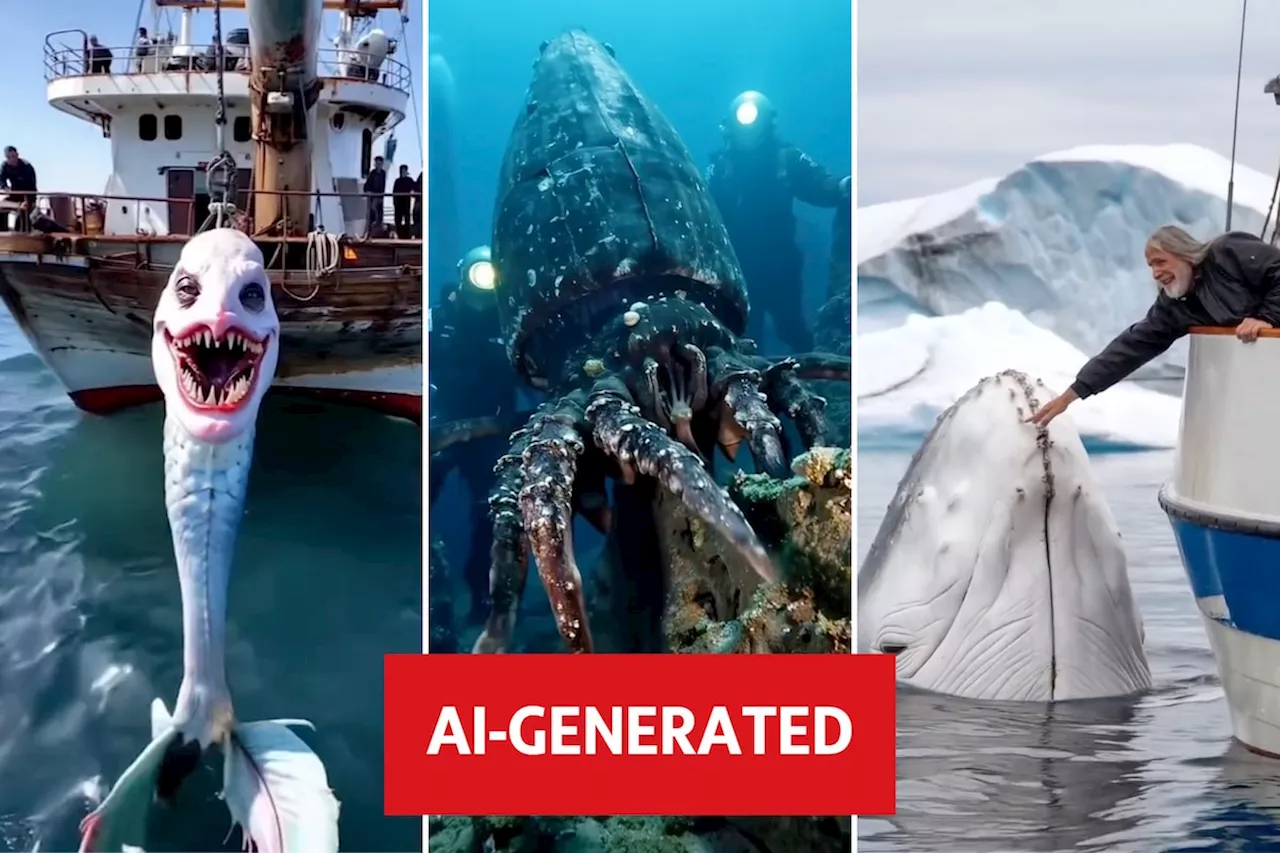 Fact check: Monstrous sea creatures aren’t being pulled from the depths