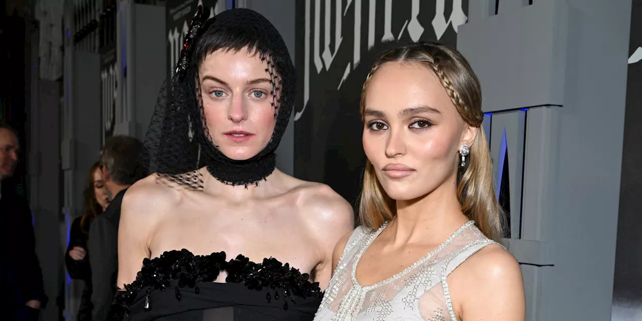 Emma Corrin and Lily-Rose Depp Deliver Gothic Glamour at the Nosferatu Premiere