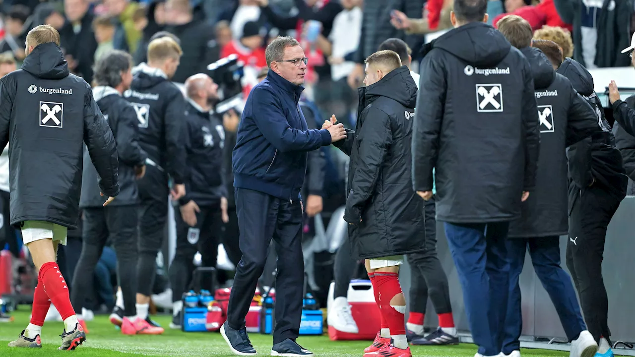  Rangnick über WM-Hürden: 'Wunsch in Erfüllung gegangen'