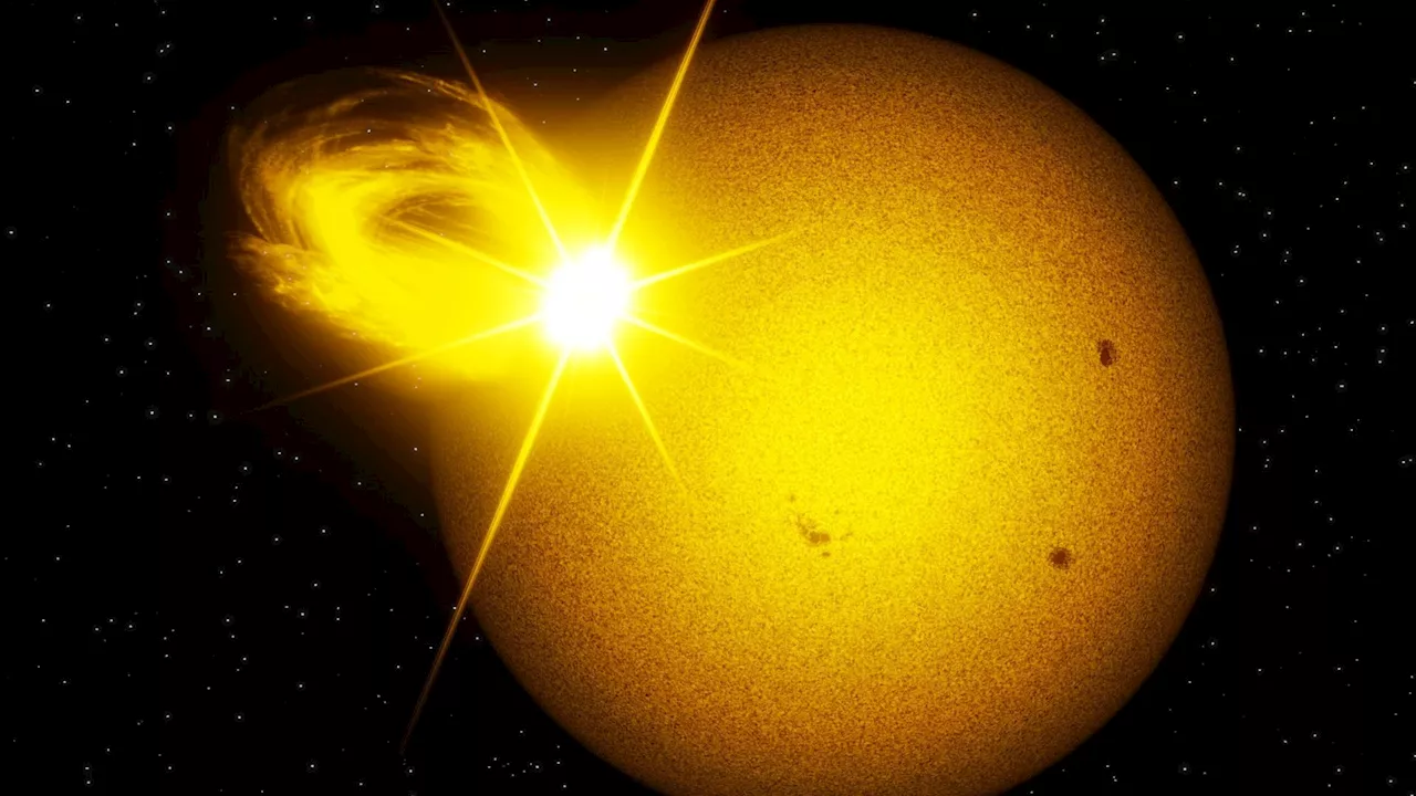 Sun could fire a sunflare as powerful as billions of atomic bombs in 100 years