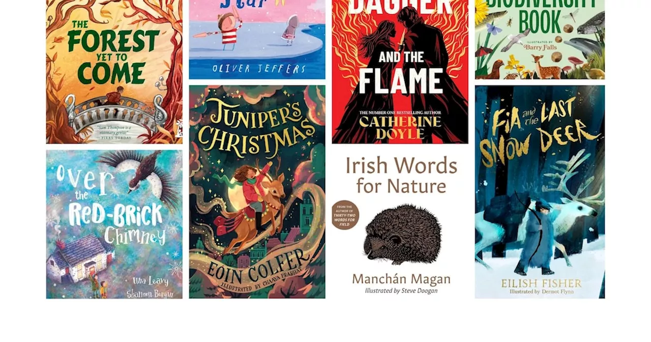 Eight books by Irish authors for children and teenagers, all perfect for Christmas