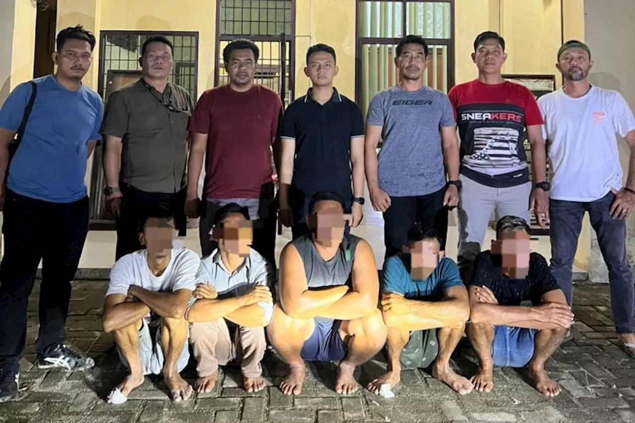 5 Pencuri Ratusan Bebek di Serdang Bedagai Ditangkap Polisi