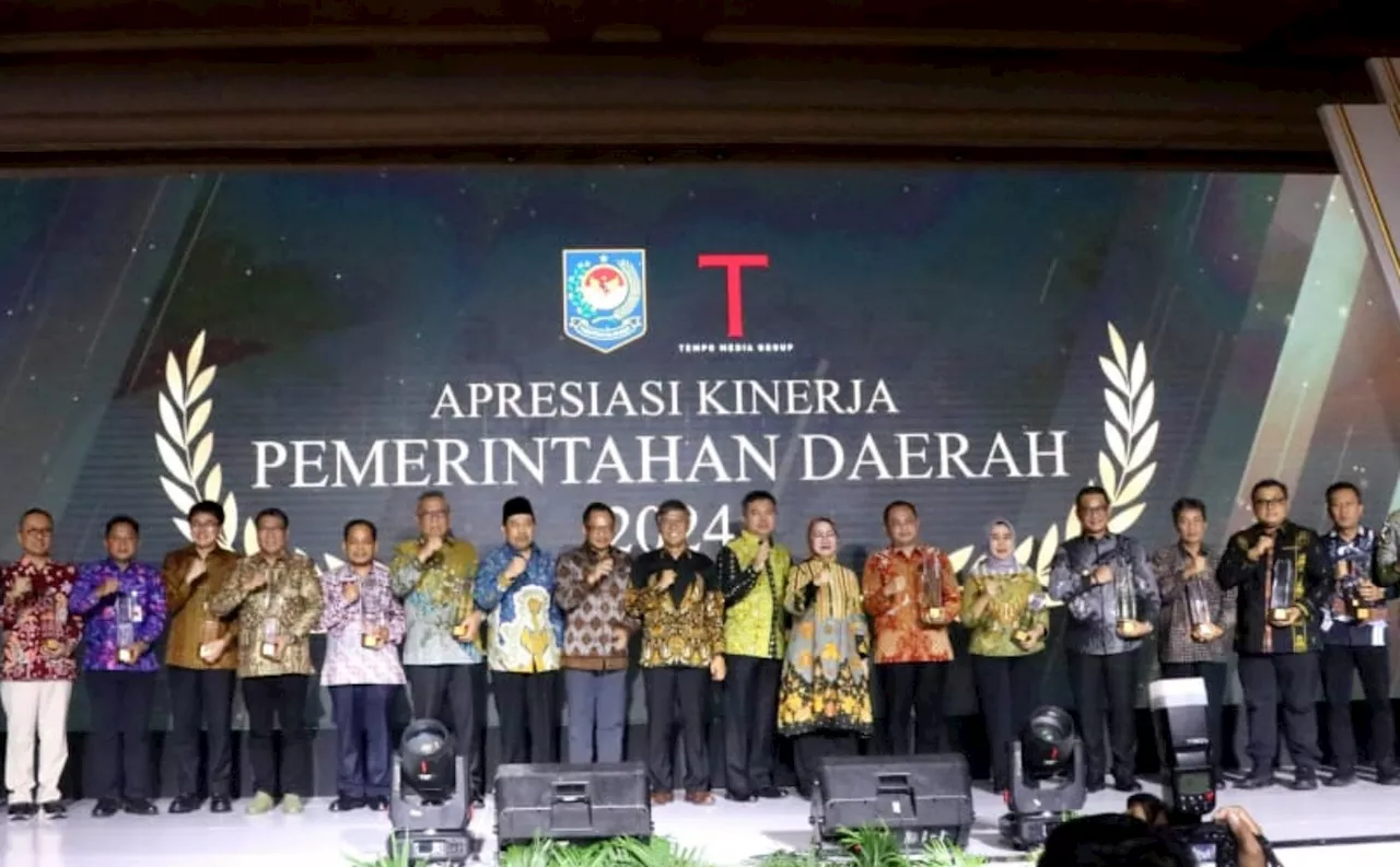 57 Pemda Raih Apresiasi Kinerja dari Kemendagri