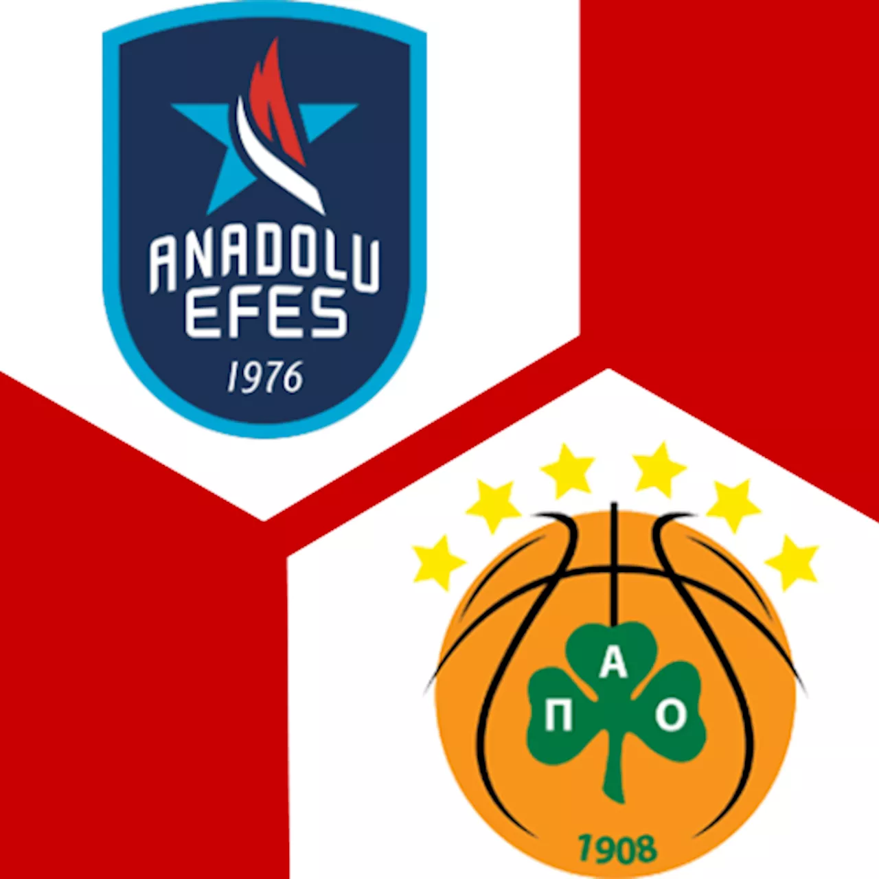  Anadolu Efes Istanbul - Panathinaikos Athen 93:67 | 15. Spieltag