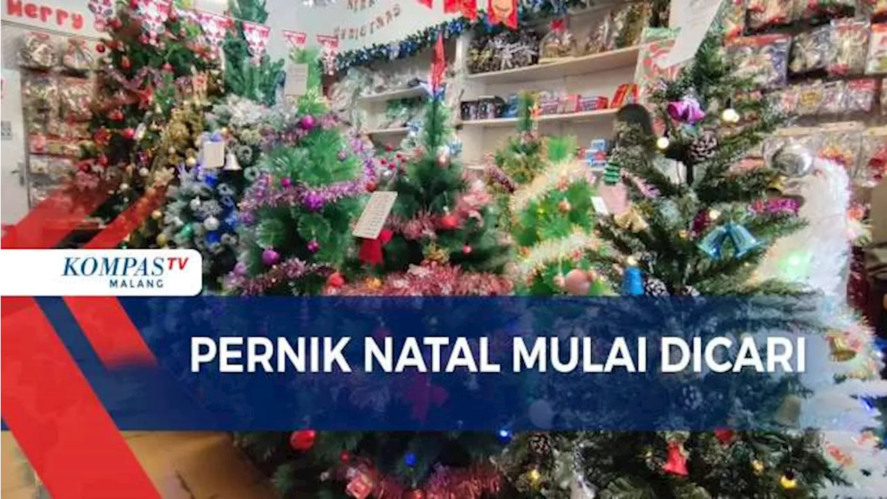 Dekorasi dan Pohon Natal Mulai Dicari