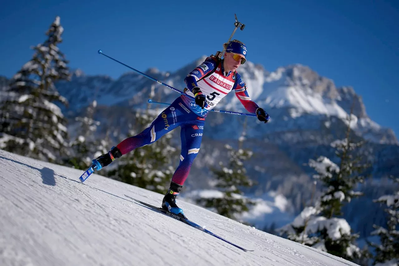 Biathlon: Chauveau concrétise ses progrès avec une deuxième place à Hochfilzen