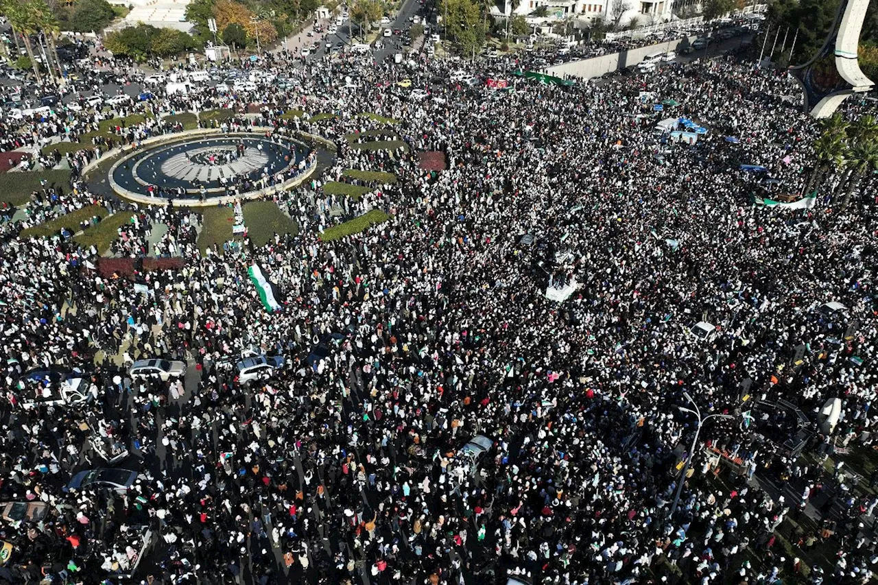 «Libérés», des milliers de Syriens en liesse à la mosquée des Omeyyades