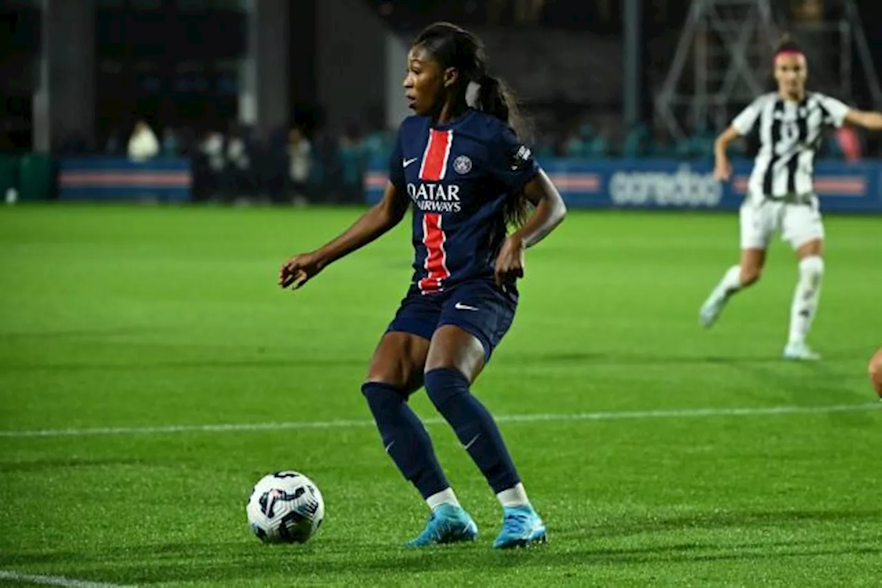 Grace Geyoro de nouveau absente du groupe du PSG pour le déplacement à Saint-Etienne