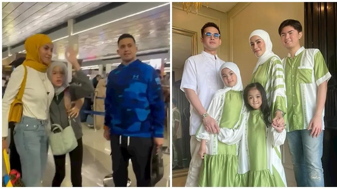 6 Potret Olla Ramlan dan Aufar Hutapea Bareng Anak Usai 2 Tahun Cerai, Tetap Harmonis