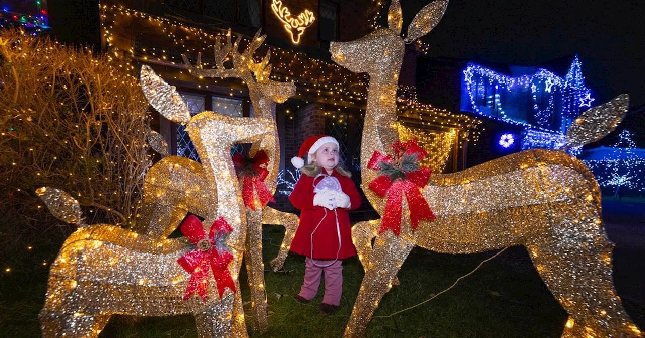 Inside Christmas Close - a Lancashire estate filled with festive cheer