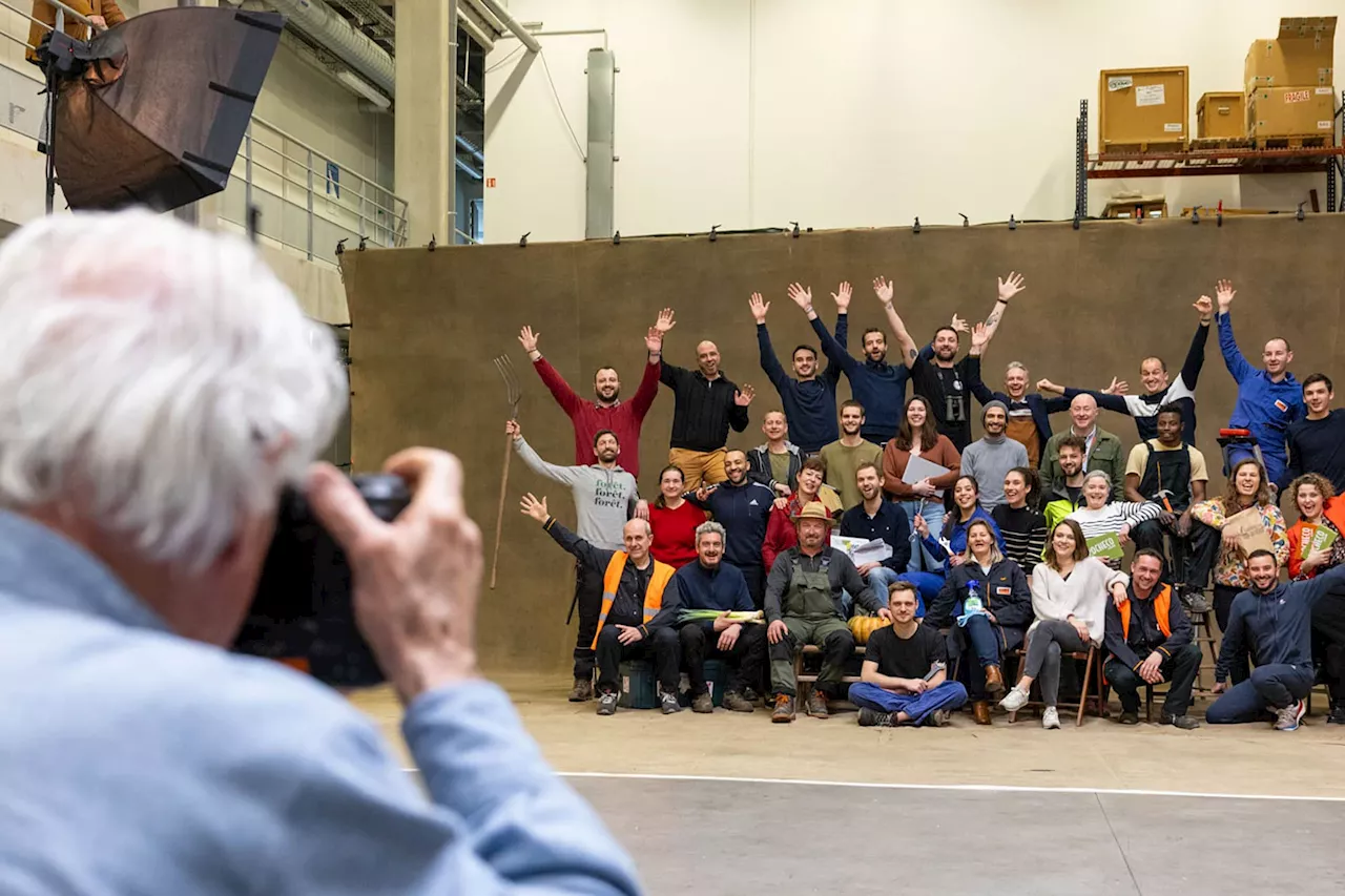 Yann Arthus-Bertrand vient tirer le portrait des Marseillais sur la Canebière