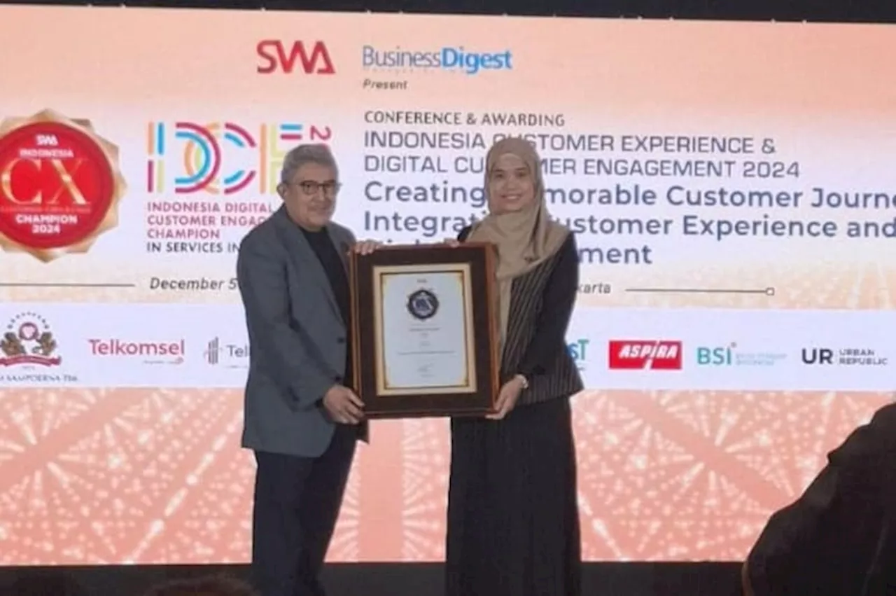 Dompet Dhuafa Raih Penghargaan EXCELLENT di Indonesia Customer Experience Digital Customer Engagement 2024