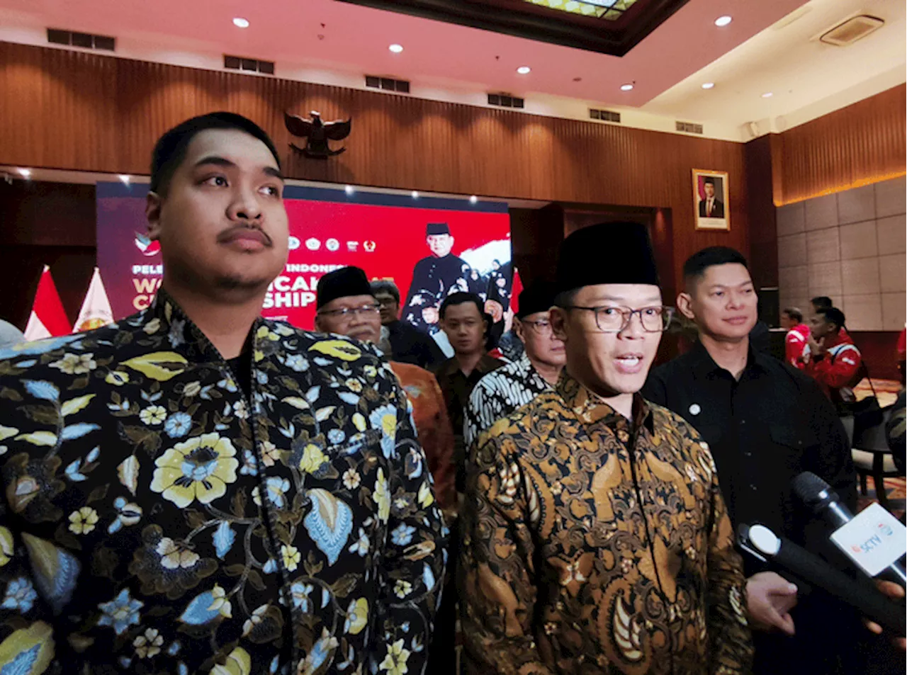 Indonesia Lepas Para Atlet ke Kejuaraan Dunia Pencak Silat 2024