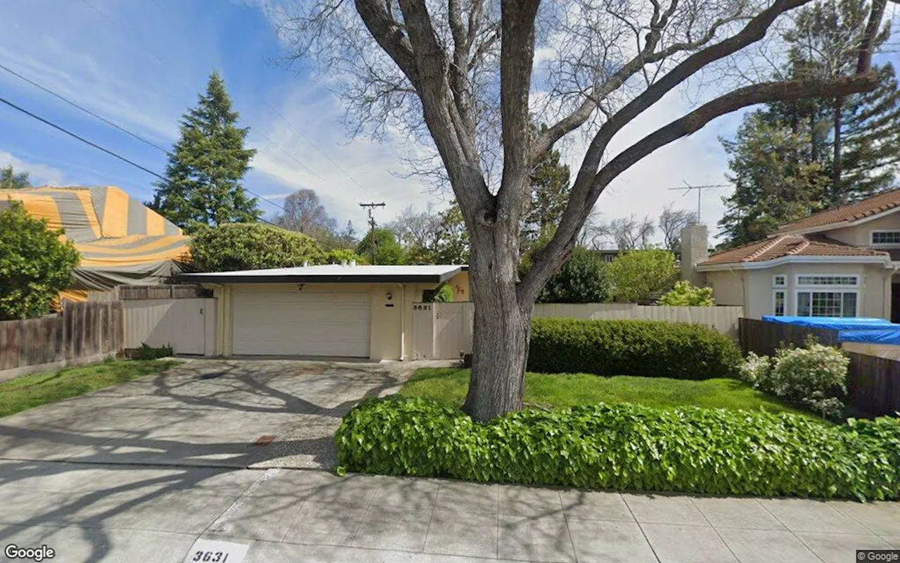 Single-family house sells for $3.5 million in Palo Alto