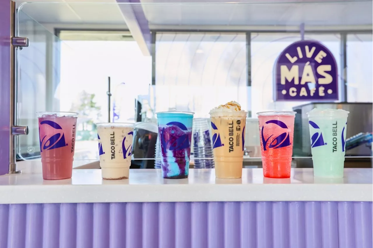 Taco Bell launches a beverage concept called Live Más Café