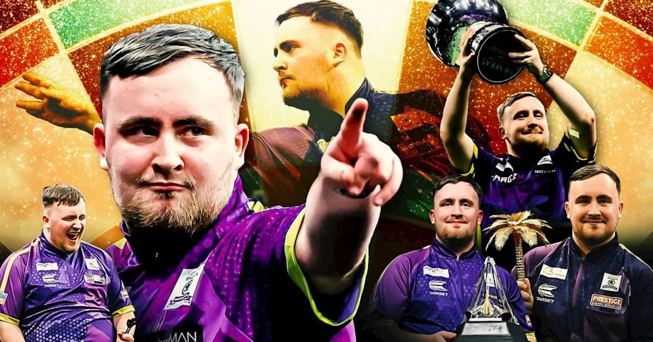 Luke Littler's unforgettable year from World Darts Championship final to Ally Pally return